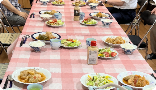 神戸・高倉チャペルの日曜礼拝・火曜礼拝後に開催・昼食会「愛餐会 あいさんかい」